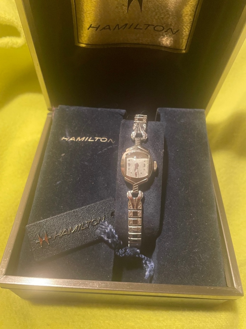 Vintage (New/Old Stock) Hamilton 10k RGP 17 Jewel Ladies Watch